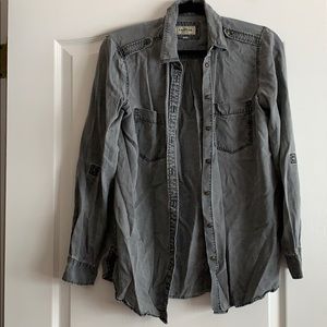 Express Boyfriend Button up